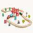 Tiny Land Wooden Train Set for Children 39 Pcs
