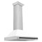 ZLINE 36" Autograph Stainless Wall Range Hood KB4STZ-WM36-MB
