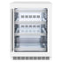 ZLINE 24" Touchstone 151 Can Beverage Fridge White Matte Glass Door RBSO-WM-24