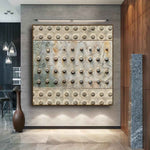 Brown Minimalist Abstract Wall Art