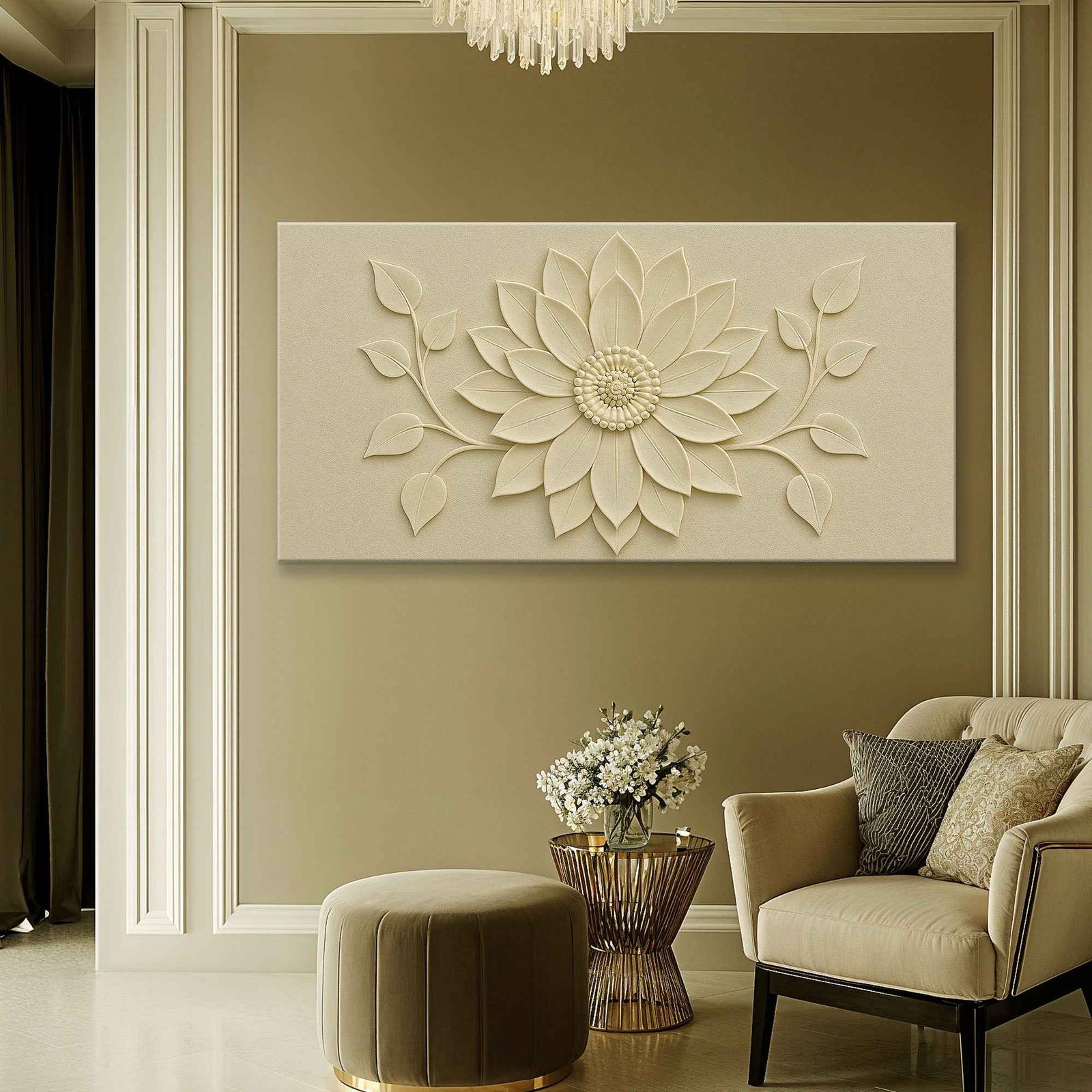 Floral Abstract Wall Art VI