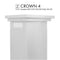 ZLINE Crown Molding #4 for Wall Range Hood, CM4-587/597/KE/KECOM-30/KZ