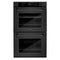 ZLINE 30"Professional True Convection Double Wall Oven, Air Fry, Self Clean Black Stainless Steel WADB-30