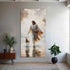 Jesus Protects The Lamb From Wolves Faith Wall Art XIII