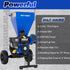 BILT HARD 224cc 7.5hp Gas Powered Wood Chipper with Tow Hitch