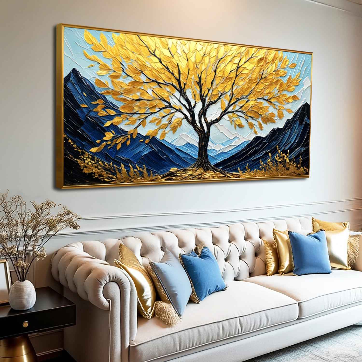 Golden Sanctuary Wall Art