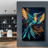 Humming Bird Abstract Wall Art II