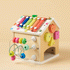 Brain & Hands Playset — Montessori Box (4–6 Months) + Activity Cube