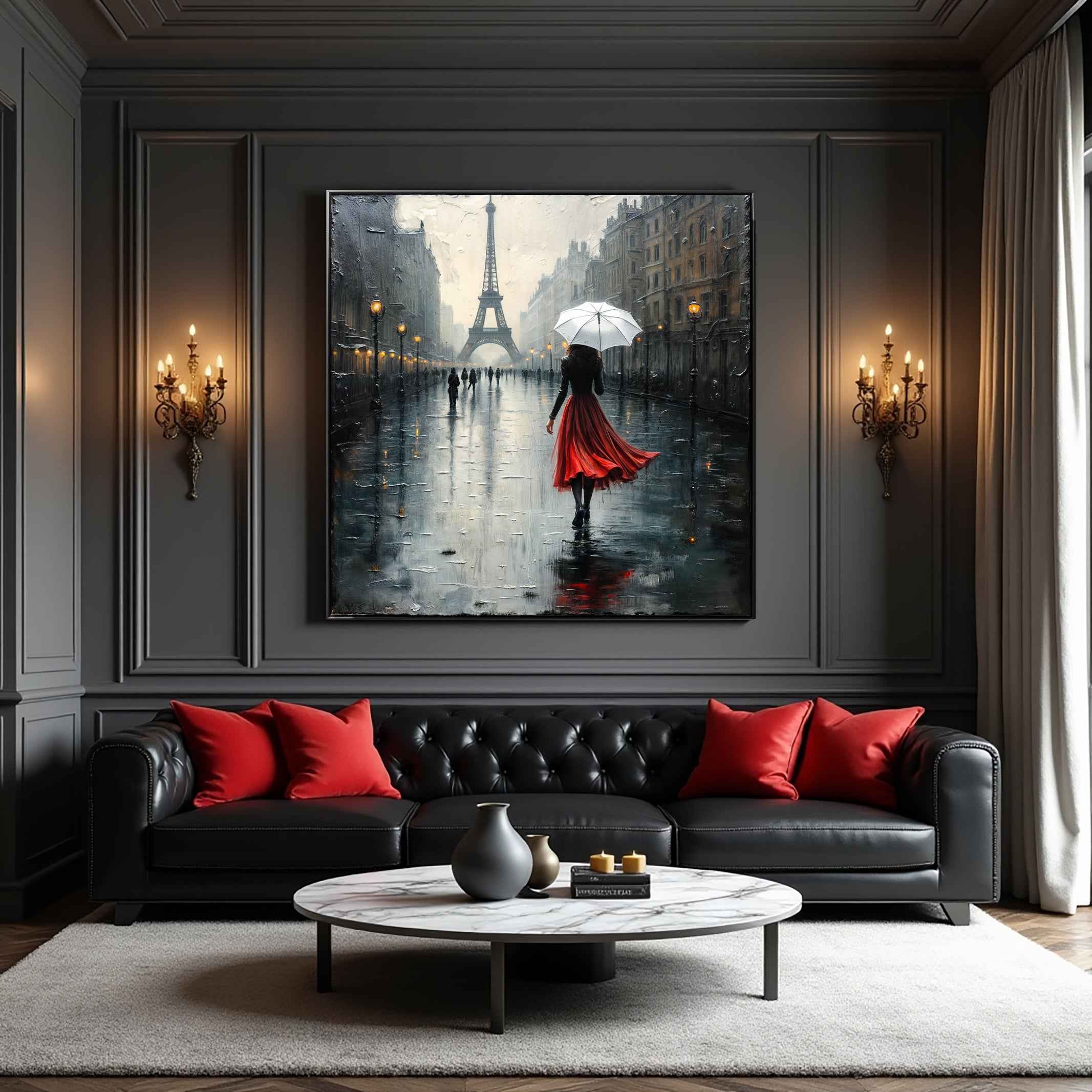 Paris Stroll Painting Wall Art