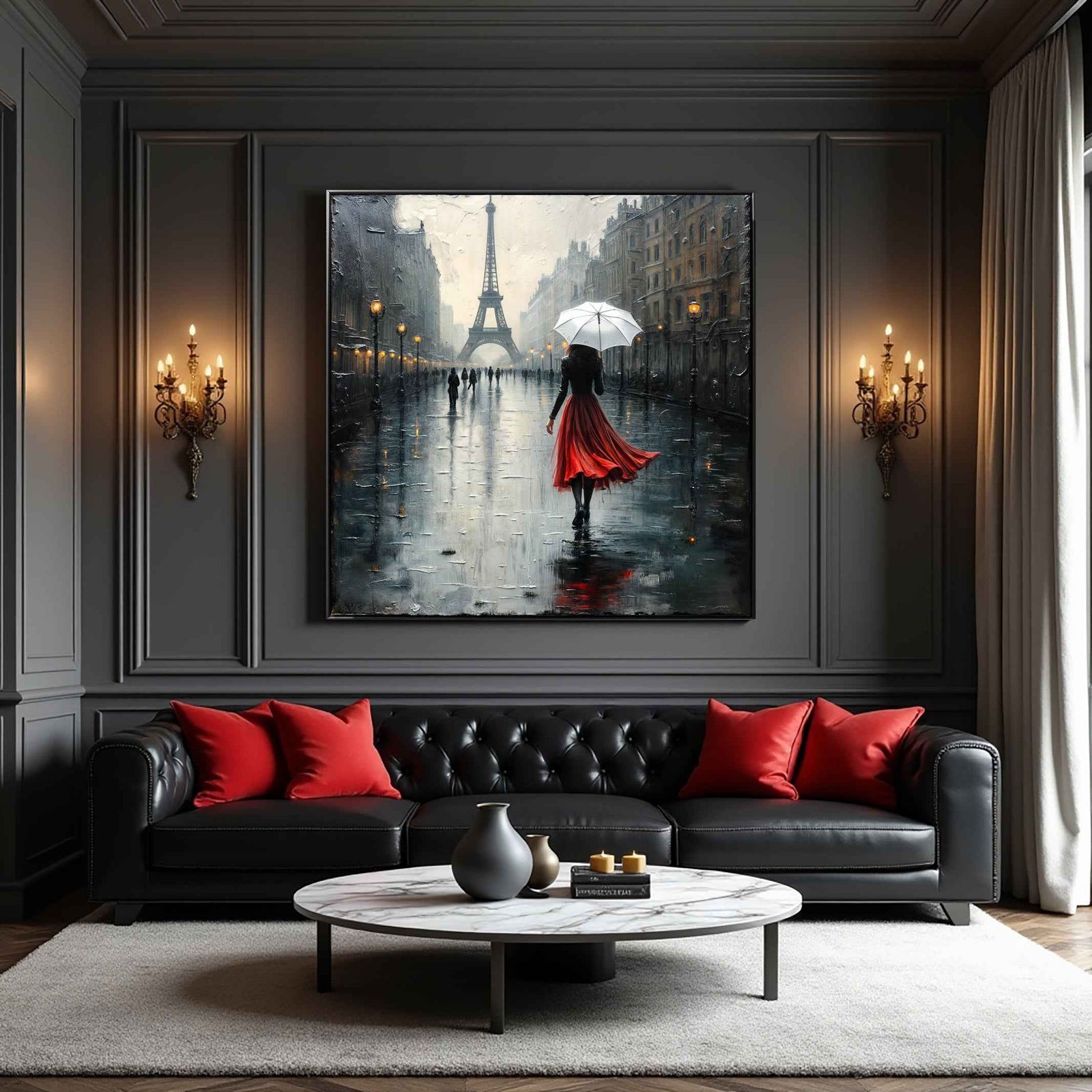 Paris Stroll Painting Wall Art