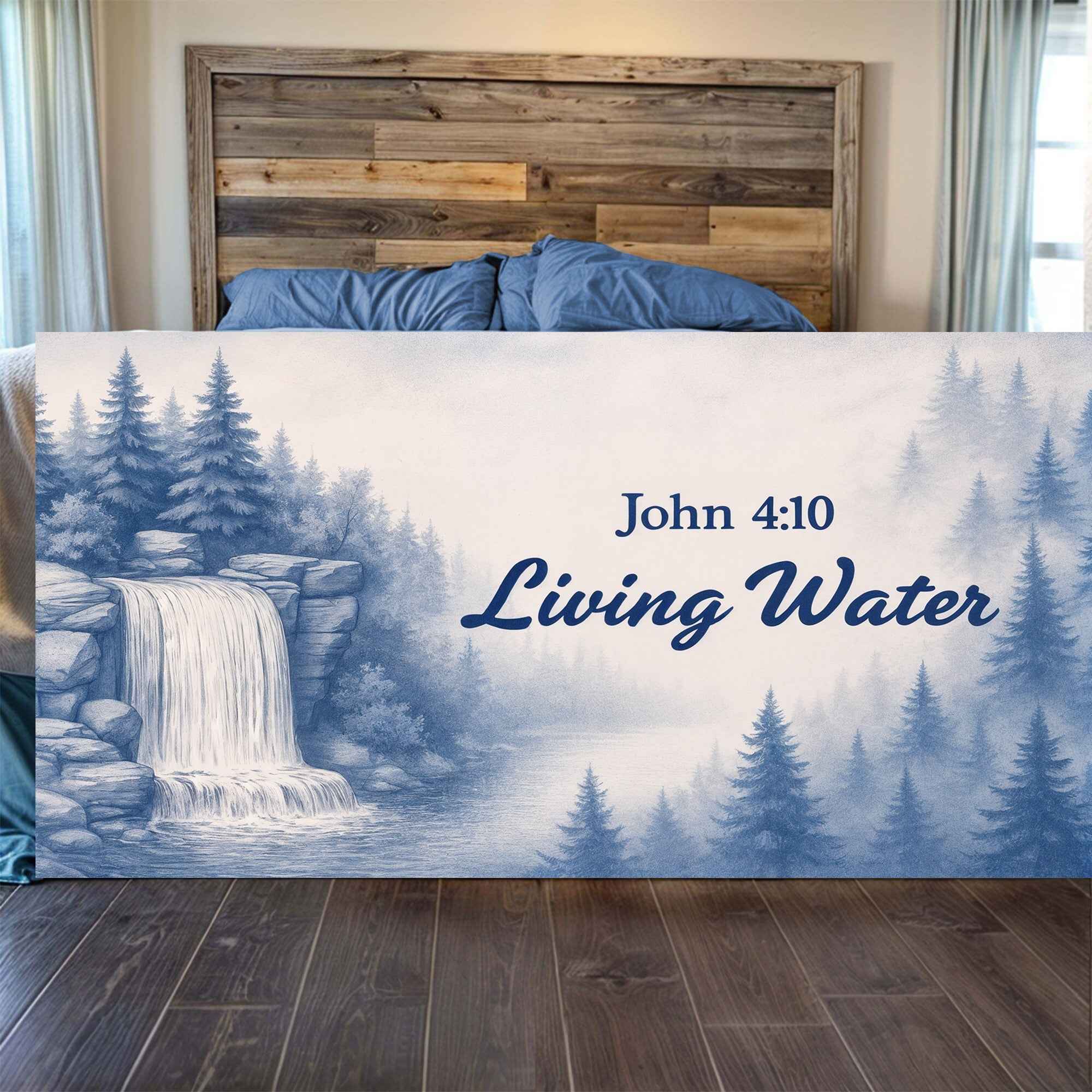 Living Water - John 4:10 Faith Sign
