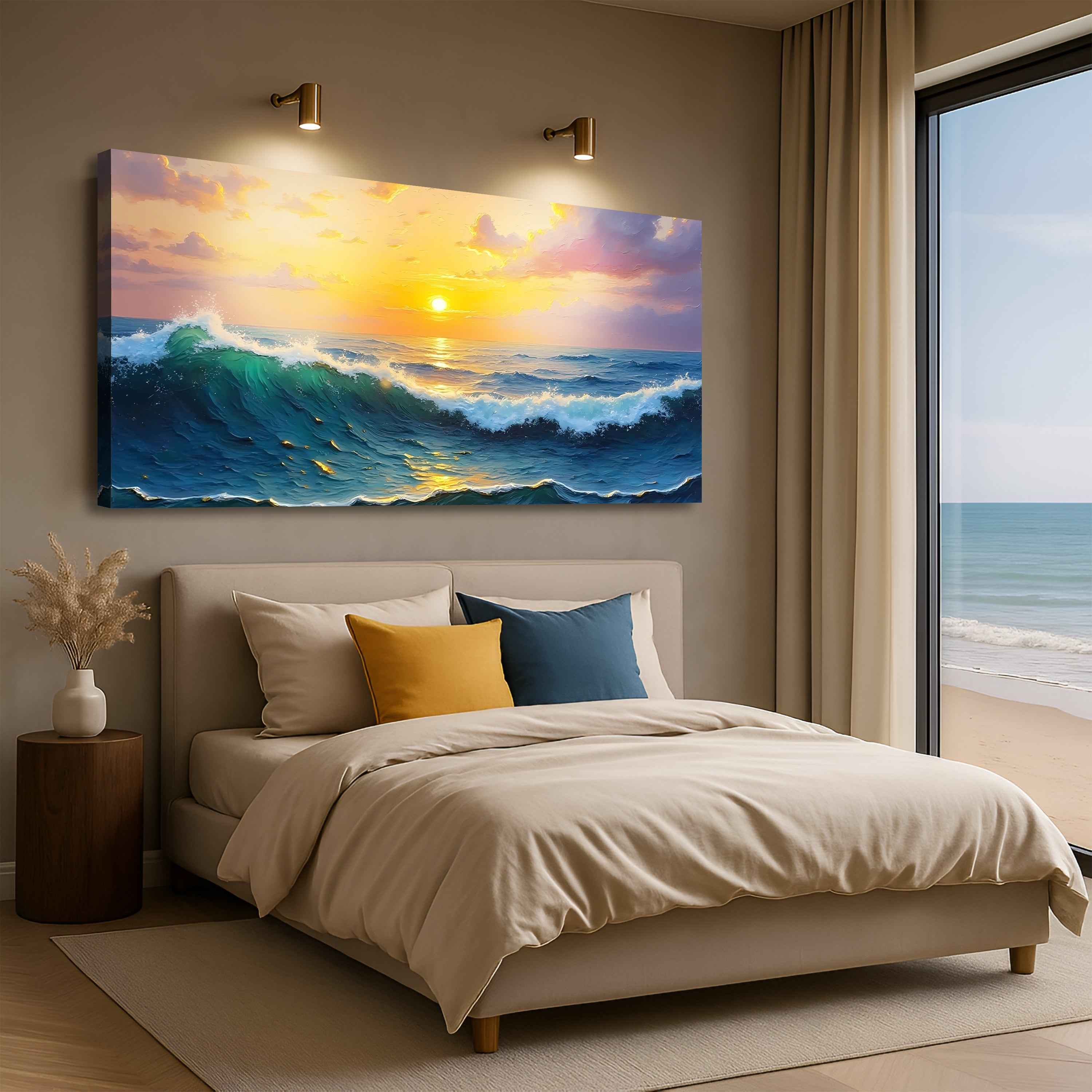 Waterscape Abstract Wall Art XII