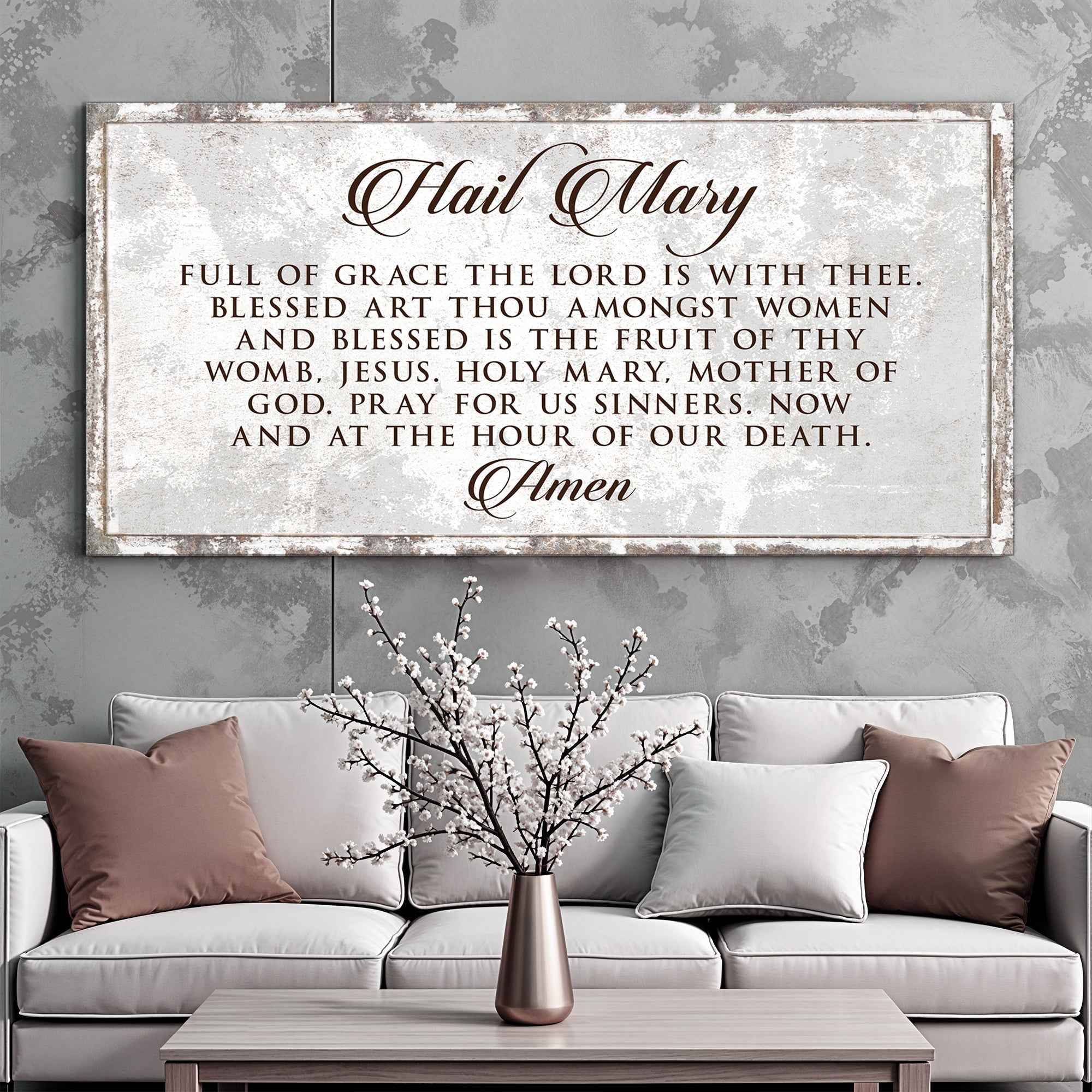 The Hail Mary Faith Sign II