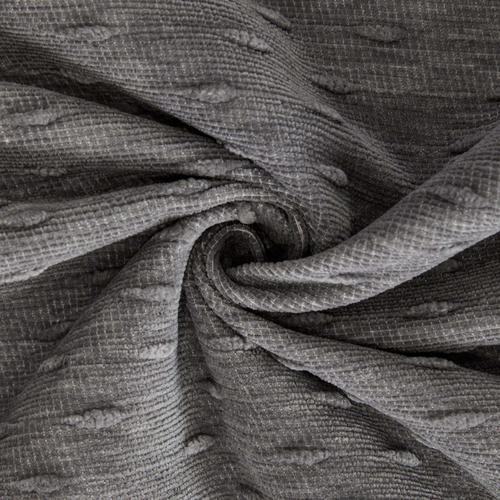 Textured Throw Blanket with 3D Dobby Weave, Minimalist Furniture Protector for Couch