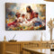 Jesus With Children Faith Wall Art V