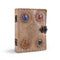 Handcrafted Vintage 4 Stone Leather Diary