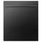ZLINE 24" Dishwasher In Black Stainless Steel, Stainless Tub, Modern Style Handle DW-BS-H-24