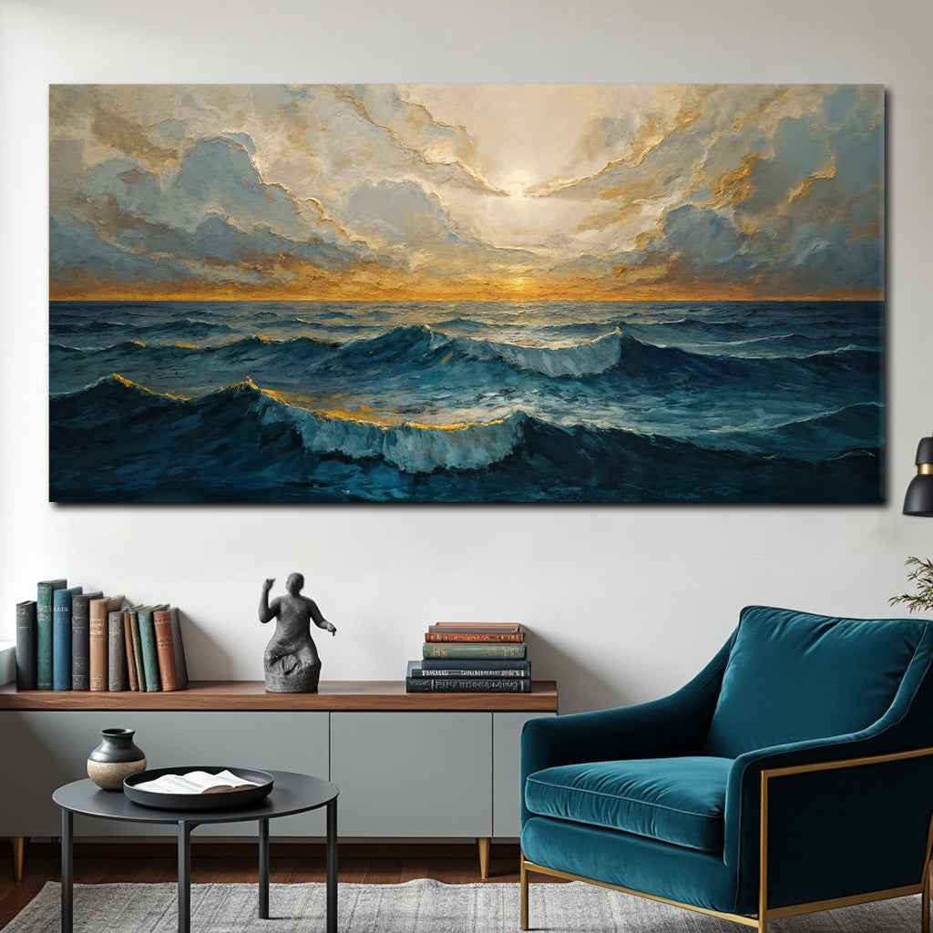 Waterscape Abstract Wall Art XI