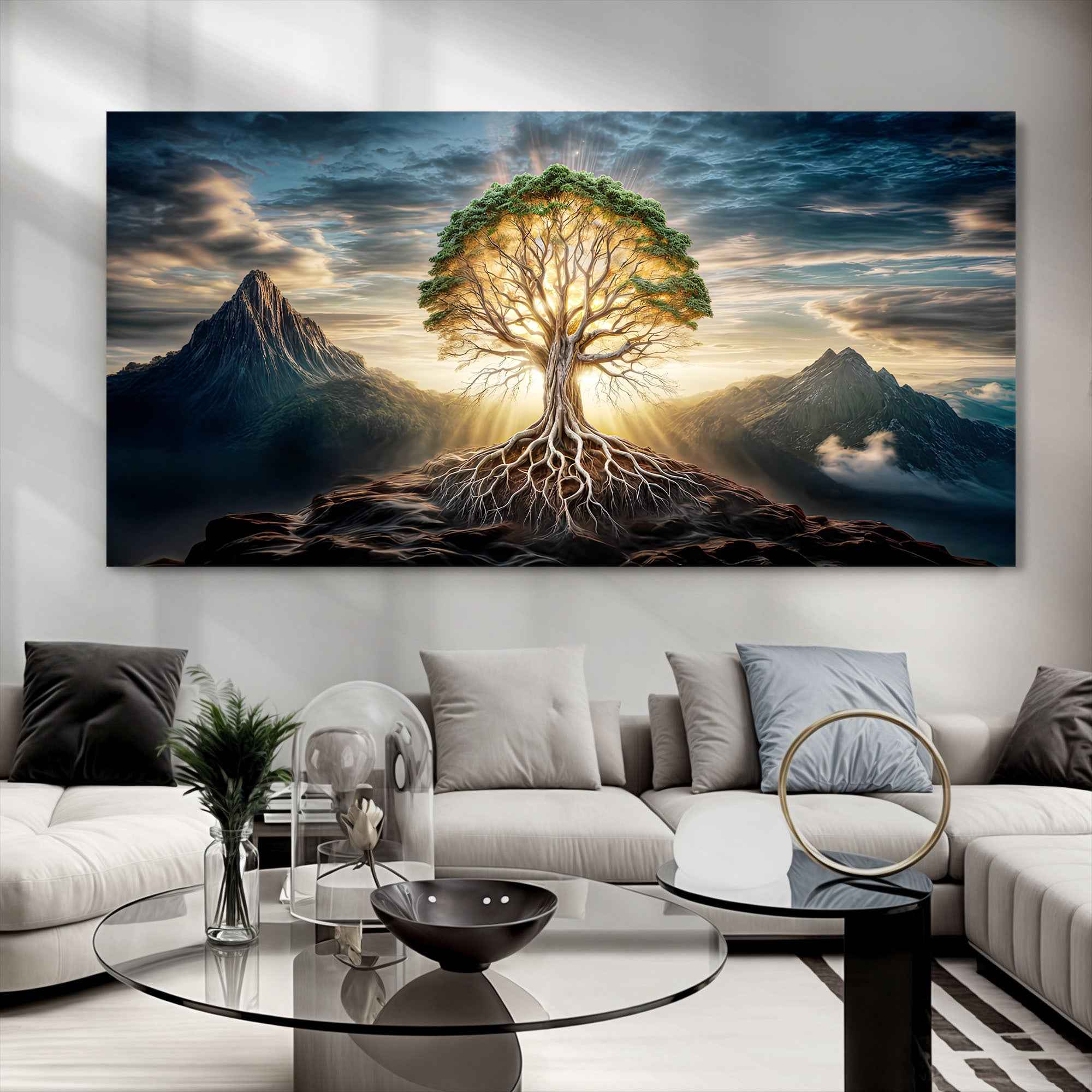 Burning Bush - Faith Wall Art VIII