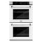ZLINE 30"Professional True Convection Double Wall Oven, Air Fry, Self Clean, DuraSnow® White Matte WADS-WM-30