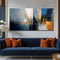 Abstract Geometric Lines Wall Art III