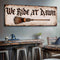 We Ride At Dawn Halloween Wall Sign