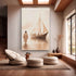 Jesus Christ Walking On Water Faith Wall Art VIII