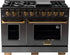 Kucht 48" Freestanding Dual Fuel Range Liquid Propane KXD48/LP