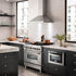 ZLINE 36" Bundled Stainless Dual Range, Range Hood, Microwave, 3KP-RARH36-MW