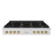 ZLINE 48" Paramount Gas Rangetop DuraSnow® Stainless Steel Polished Gold SRTSZ-48-G