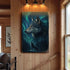 Wolf Double Exposure Wall Art IV