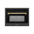 ZLINE 24" Convection Microwave, Black Stainless, Gold MWOZ-24-BS-G