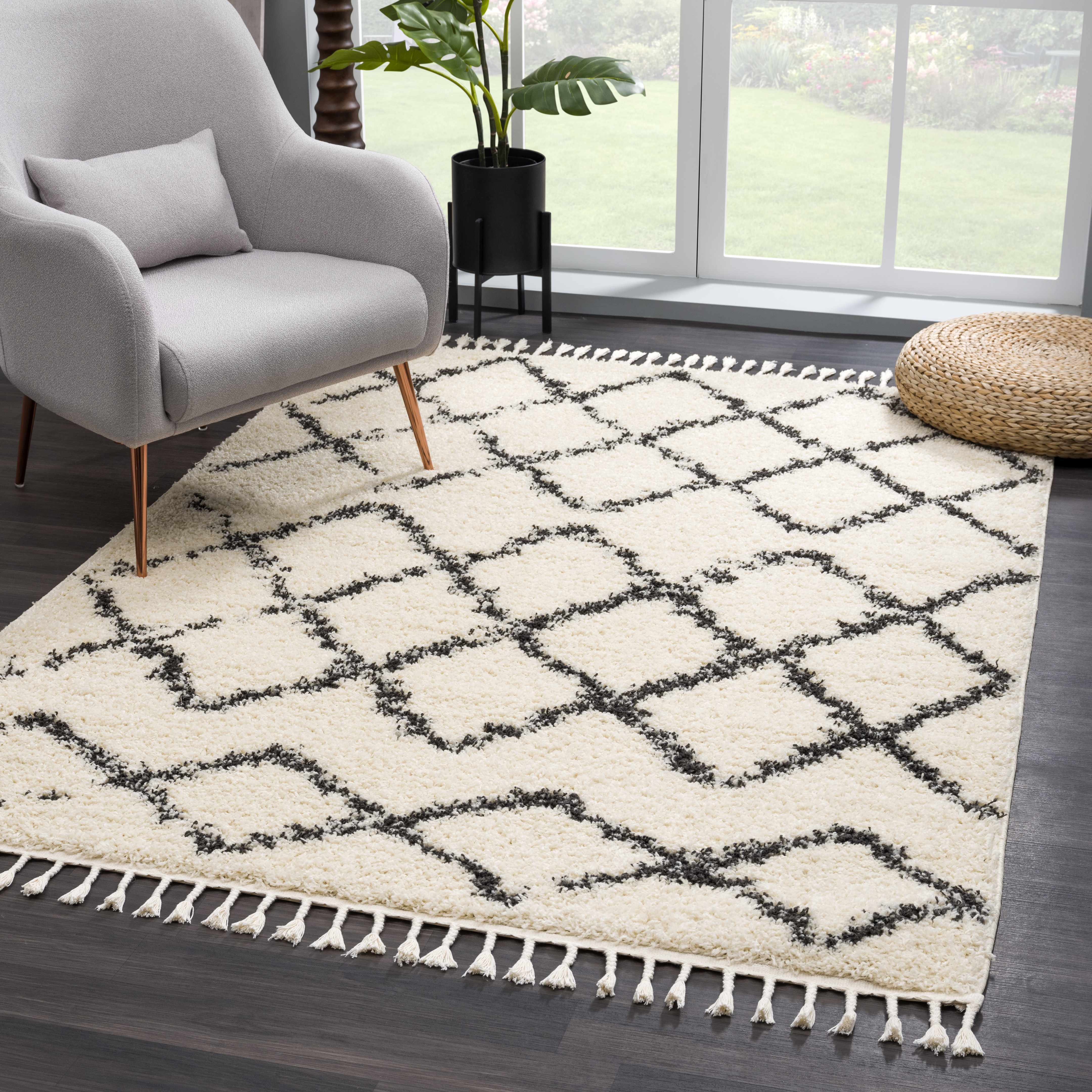 Wallagrass Moroccan Shag Rug - Clearance