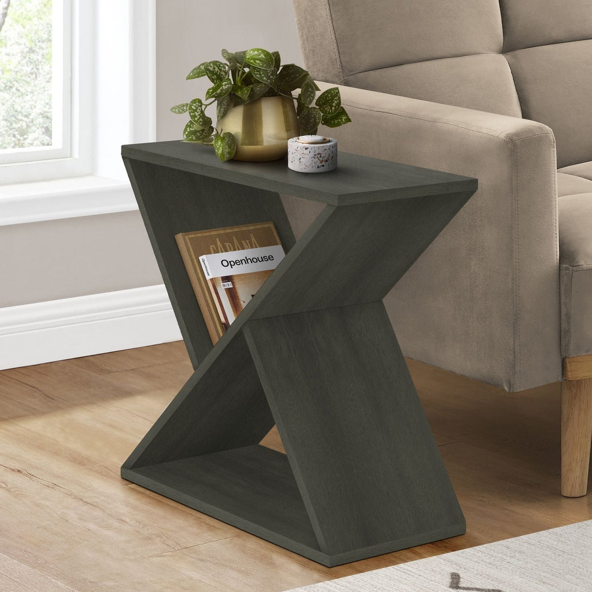 Accent Side Table, Contemporary Stylish Design