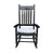 Classic Wooden Porch Rocker Chair Populus Wood Comfortable Design