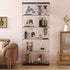 Display Cabinet With Shelf Double Doors And Lock