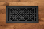 Cast Aluminum Gothic Vent Cover - Black