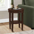 Accent Table, 2 Tier, Transitional - Espresso