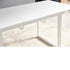 Square Extendable Dining Table With Metal Leg, Modern Space Saving Kitchen Table For Living Room