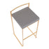 Fuji - Contemporary / Glam & Quality Construction Barstool