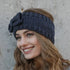 Bow Hairband in Black, Burgundy, or Gray