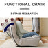 Reclining Japanese Chair Lazy Sofa Tatami Balcony Adjustable Chair