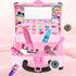 Kids Princess Makeup Kit Washable Non Toxic Cosmetic Set with Case