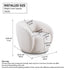 Swivel Accent Upholstered Barrel Chair