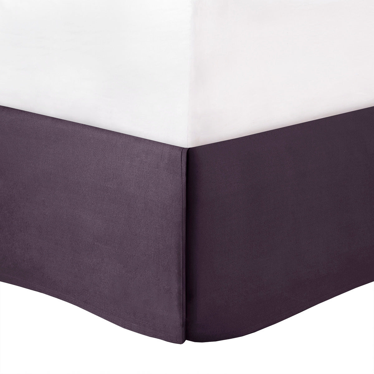 7 Piece Tufted Comforter Set - Plum California King