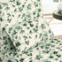 Stylish Flannel Dining Chair With Soft Cushion And Backrest