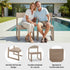 All Weather Patio Dining Chairs (Set of 2)
