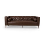 Contemporary 3 Seater Sofa With Tufted Design