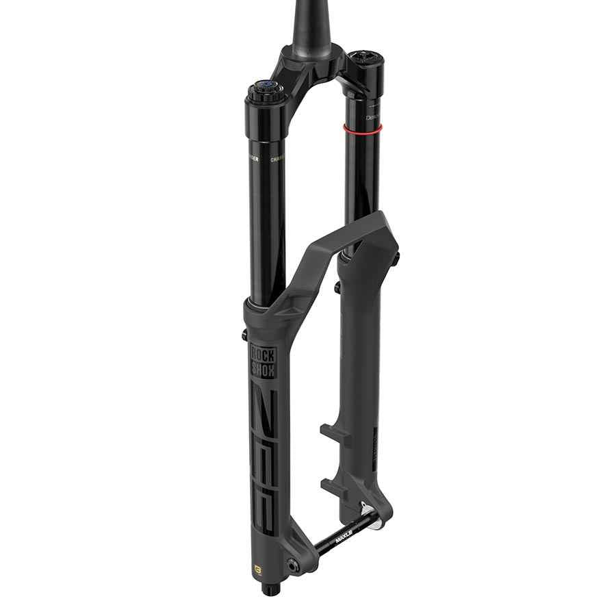 RockShox ZEB Ultimate A3 Suspension Fork 27.5'' DebonAir+ W/ButterCups 180mm 1-1/8''-1.5'' 15x110mm TA Rake: 44mm Grey