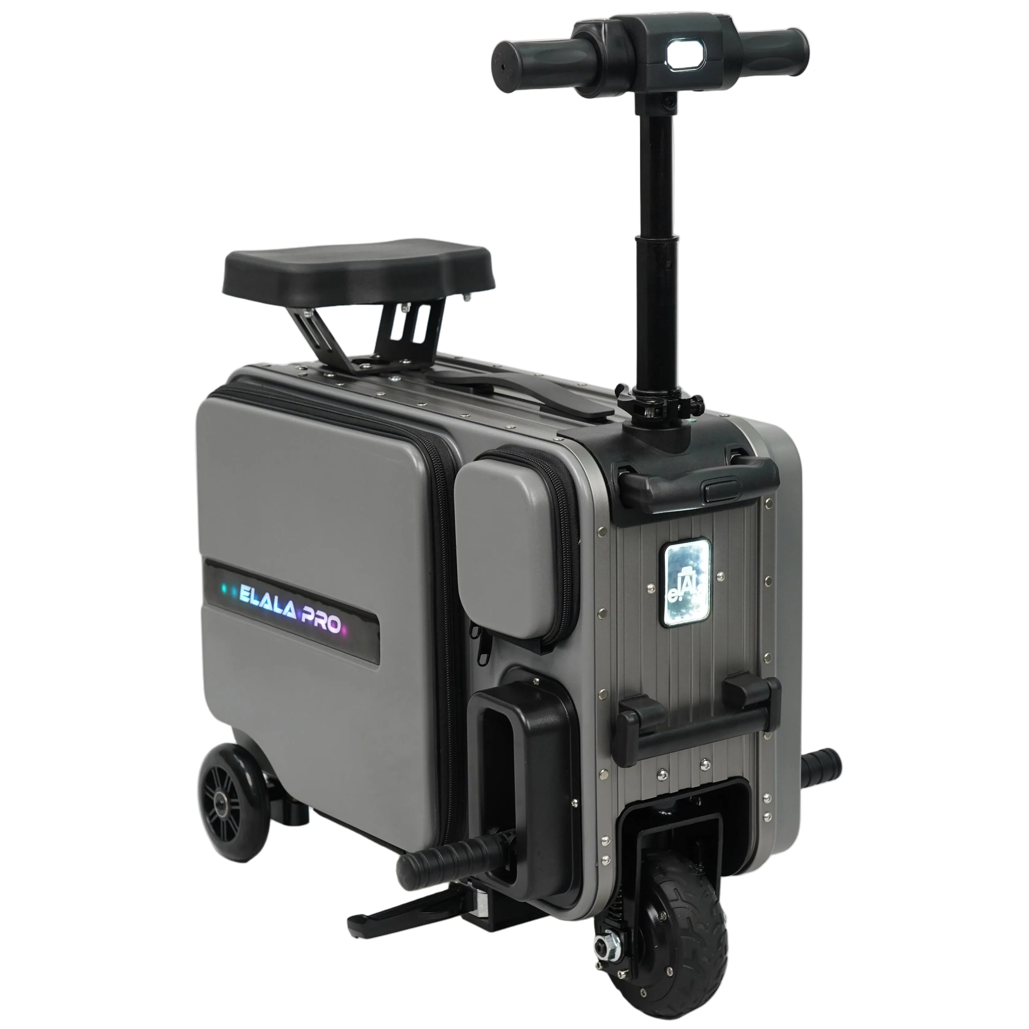 Elala Pro - Gray Motorized Suitcase